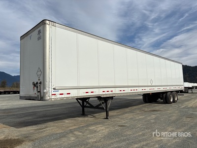 2013 Vanguard 53 ft x 102 in T/A Van Trailer