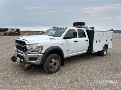 2022 Ram 5500 4x4 Crew Cab Service Truck