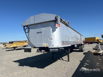 2015 Vantage S-90-SS 52 ft T/A End Dump Trailer