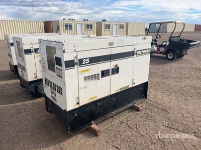 2018 Multiquip DCA25SSIU4F 20 kW Skid-Mounted Generator Set