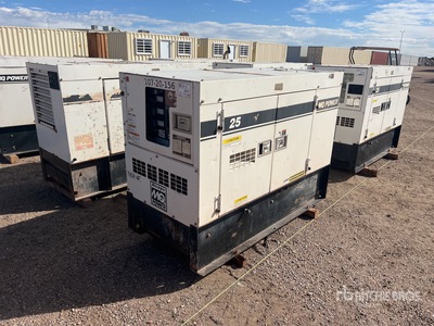 2019 Multiquip DCA25SSIU4F 20 kW Skid-Mounted Generator Set