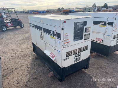2020 Multiquip DCA25SSIU4F 20 kW Skid-Mounted Generator Set