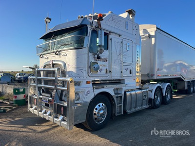 2017 Kenworth K200 Big Cab Aerodyne 6x4 T/A Sleeper Truck Tractor