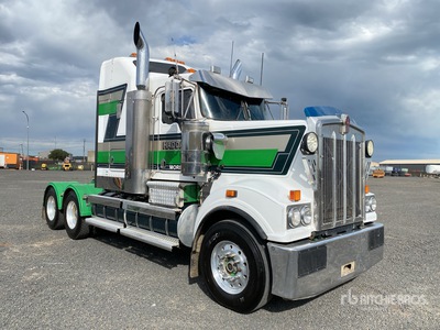2008 Kenworth T908 6x4 T/A Sleeper Truck Tractor