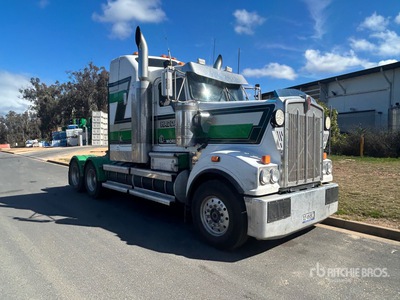 2008 Kenworth T908 6x4 T/A Sleeper Truck Tractor