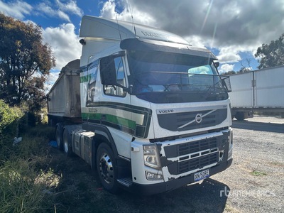 2012 Volvo FM13 6x4 3- Achs Sattelzugmaschine mit Schlafkabine