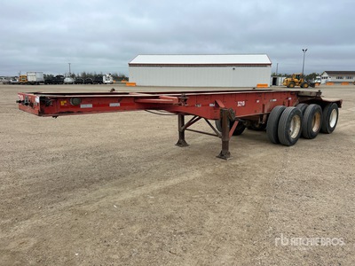 1986 Trailmobile 20 ft Tri/A Remolque Portacontenedores
