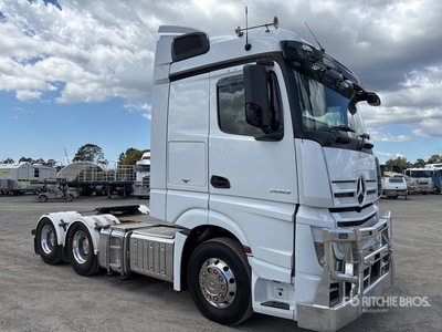 2016 Mercedes-Benz Actros 2653 6x4 Sleeper Truck Tractor
