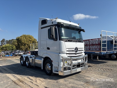 2016 Mercedes-Benz Actros 6x4 T/A Sleeper Truck Tractor