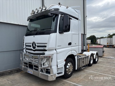 2017 Mercedes-Benz Actross 6x4 T/A Sleeper Truck Tractor