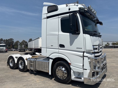 2017 Mercedes-Benz Actros 2653 6x4 تراكتور شاحنة كابينة النوم (ثنائية المحور)