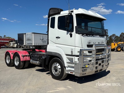 2017 Mitsubishi FV500 6x4 T/A Sleeper Truck Tractor