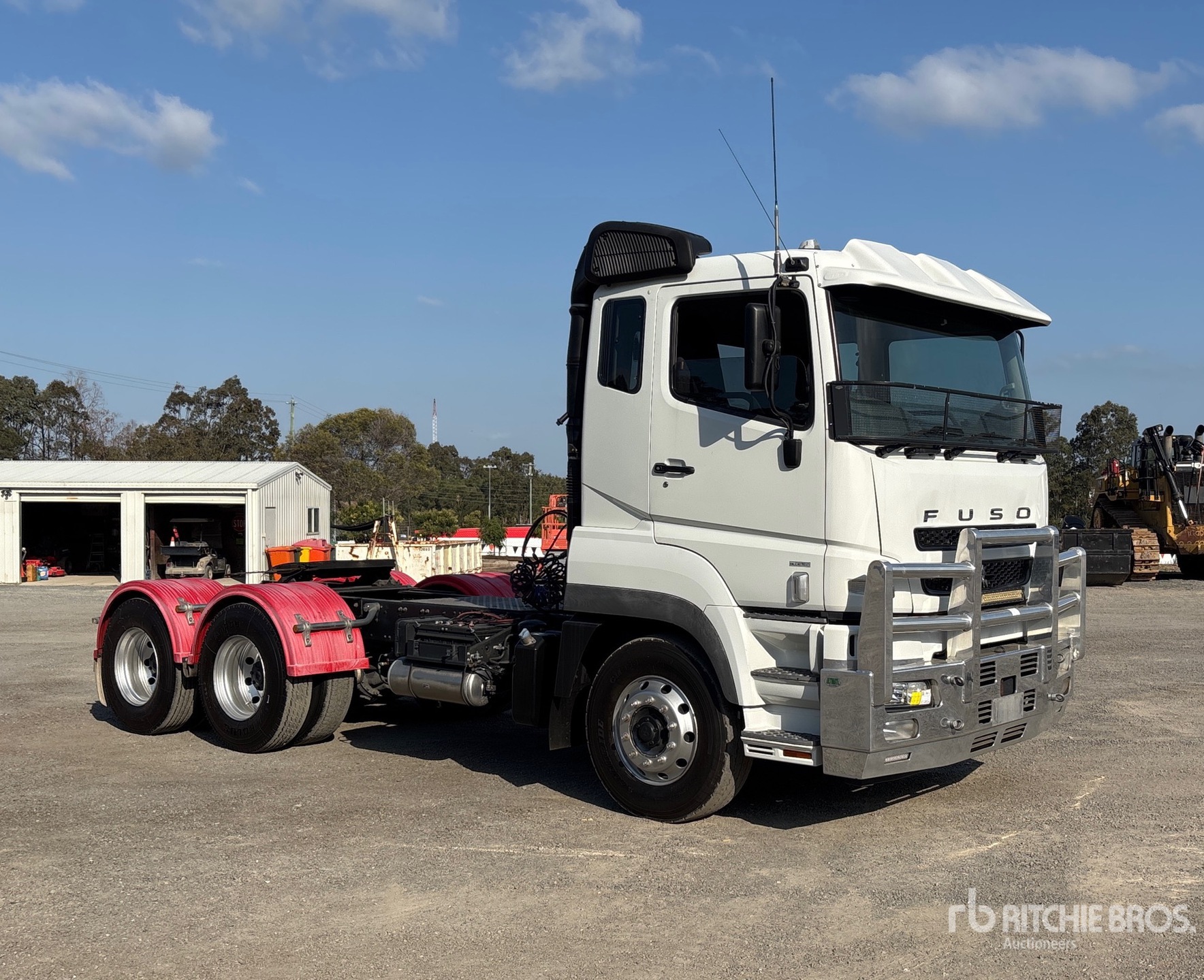 2017 Mitsubishi FV500 6x4 T/A Sleeper Truck Tractor