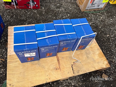 2024 Powertek 20T lifter Qty(4) 20 Ton Air Bottle Podnośnik (Unused)