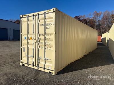 2025 40 ft High Cube Storage Container