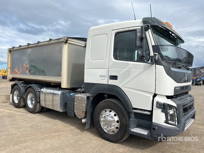 2021 Volvo FMX13 6x4 شاحنة قلابة /محورين