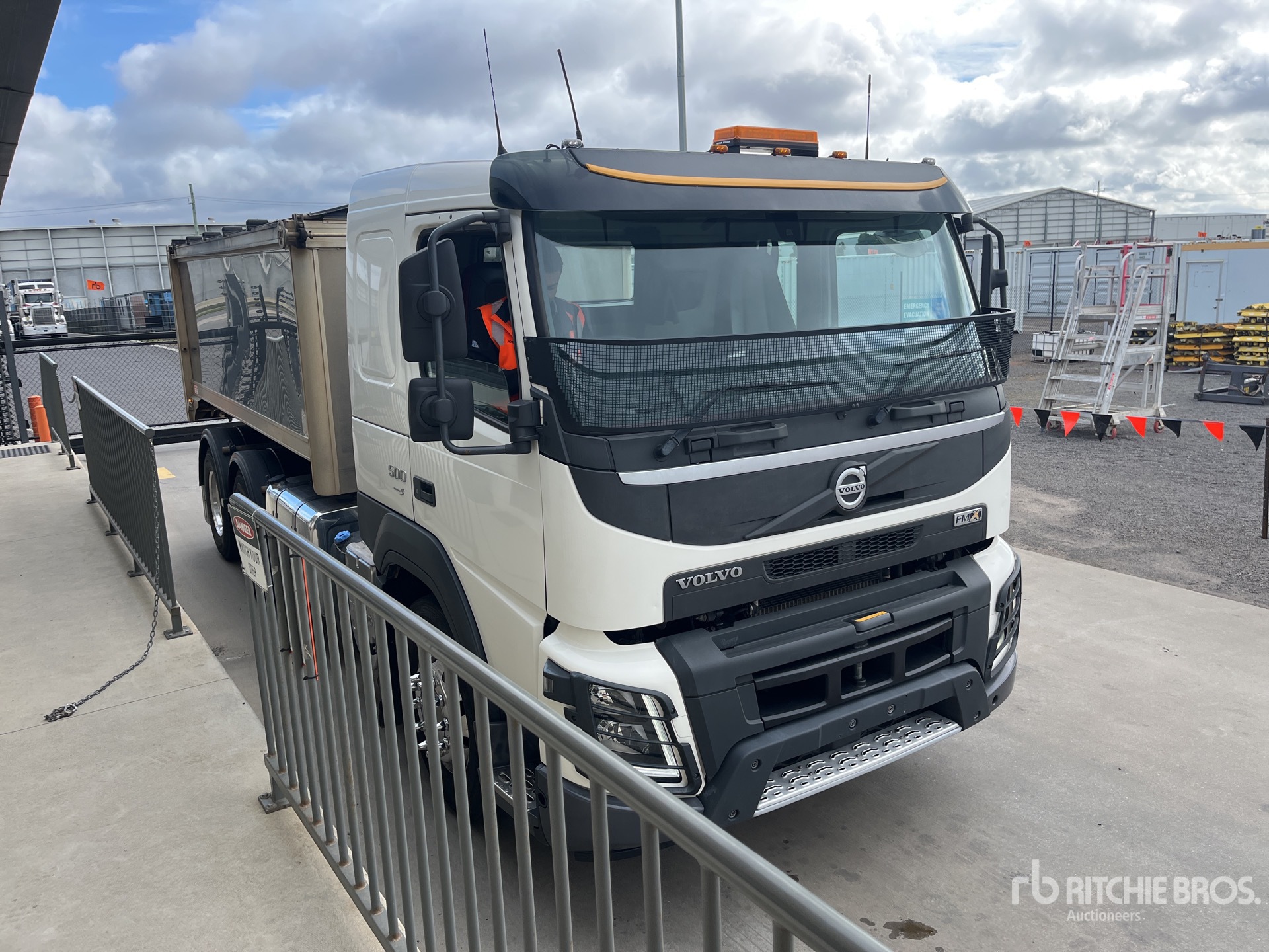 2021 Volvo FMX 500 6x4 T/A Dump Truck