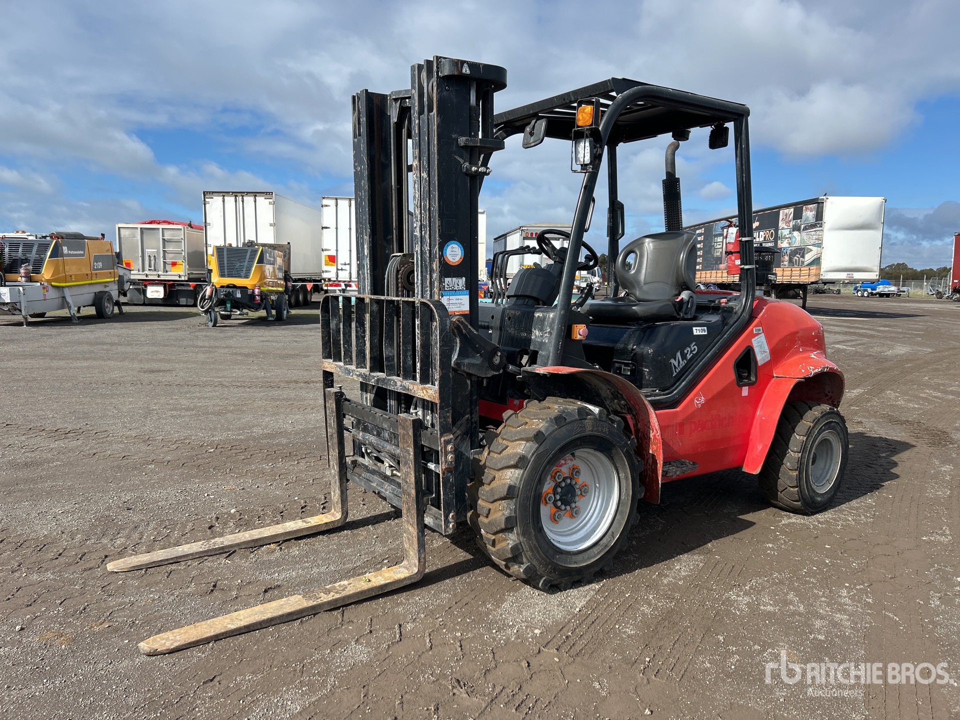 2018 Enforcer 25 M Series 2.5 ton 4x4 Vorkheftruck voor ruw terrein