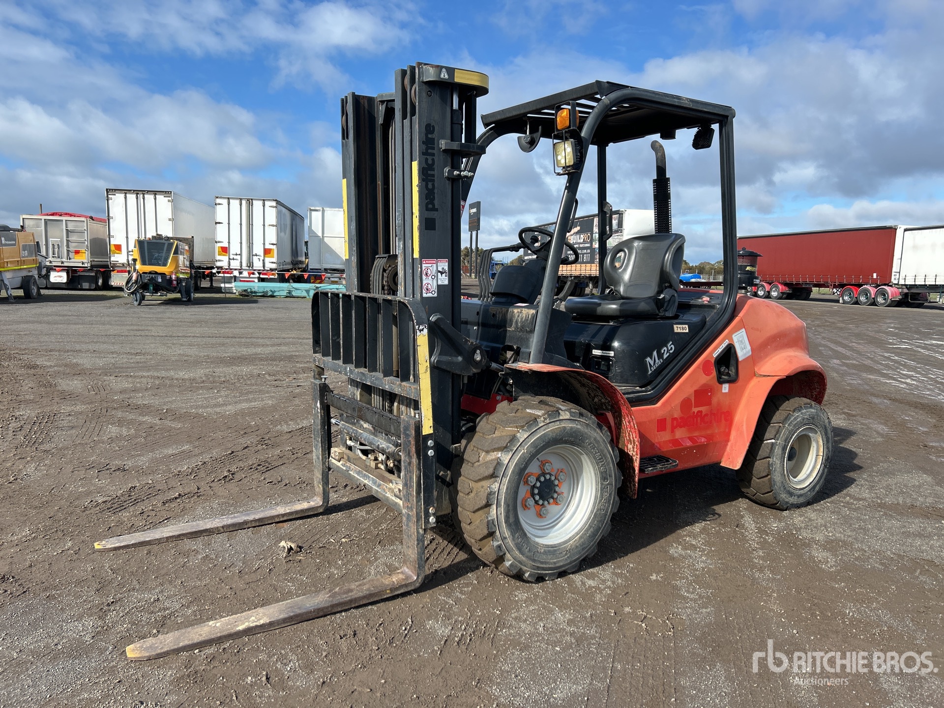 2018 Enforcer 25 M Series 2.5 ton 4x4 Vorkheftruck voor ruw terrein