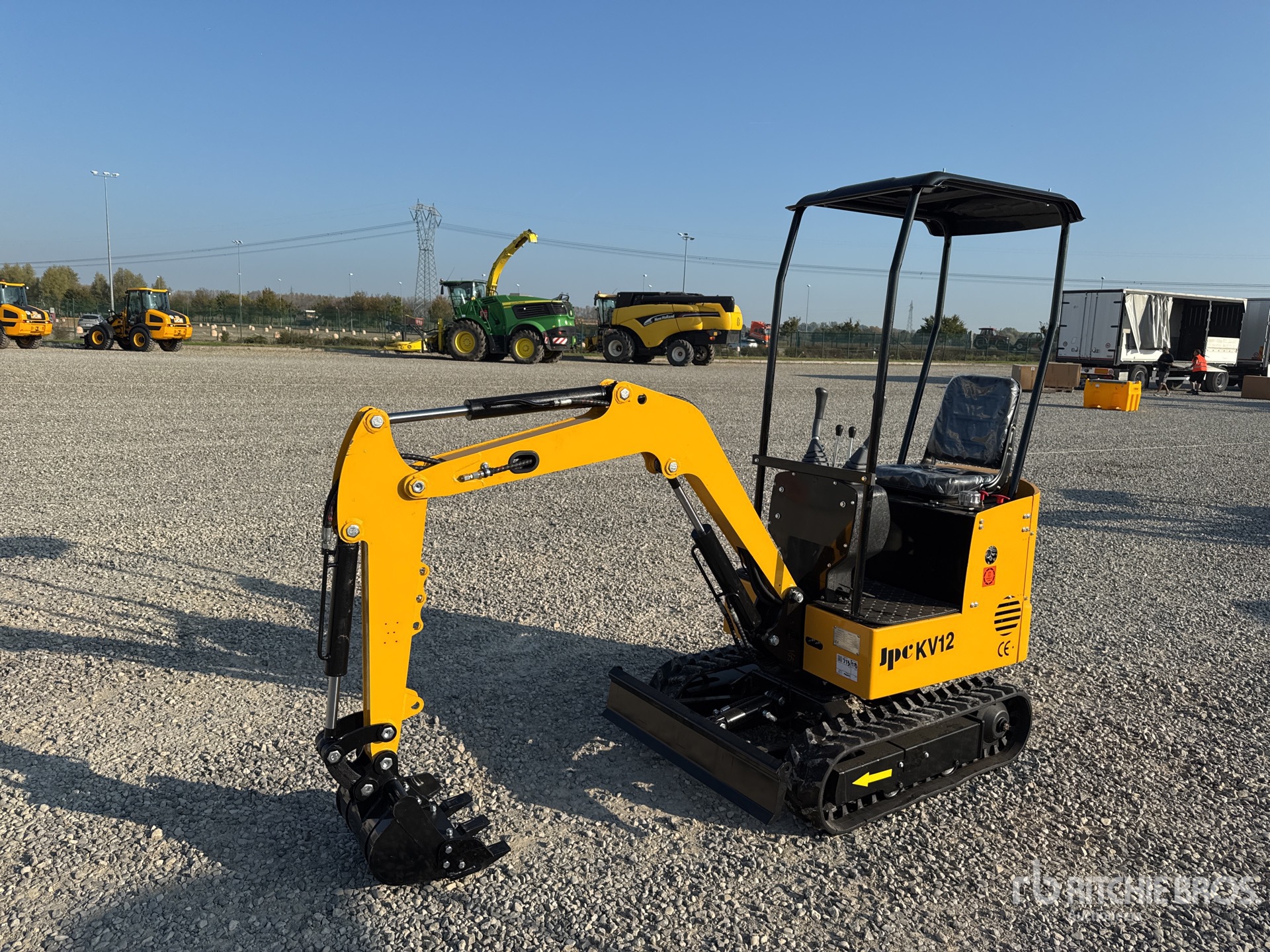 2025 JPC KV12 を見 Mini Excavator (Unused)