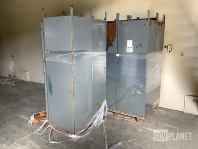 (11) Metal Storage Cabinets