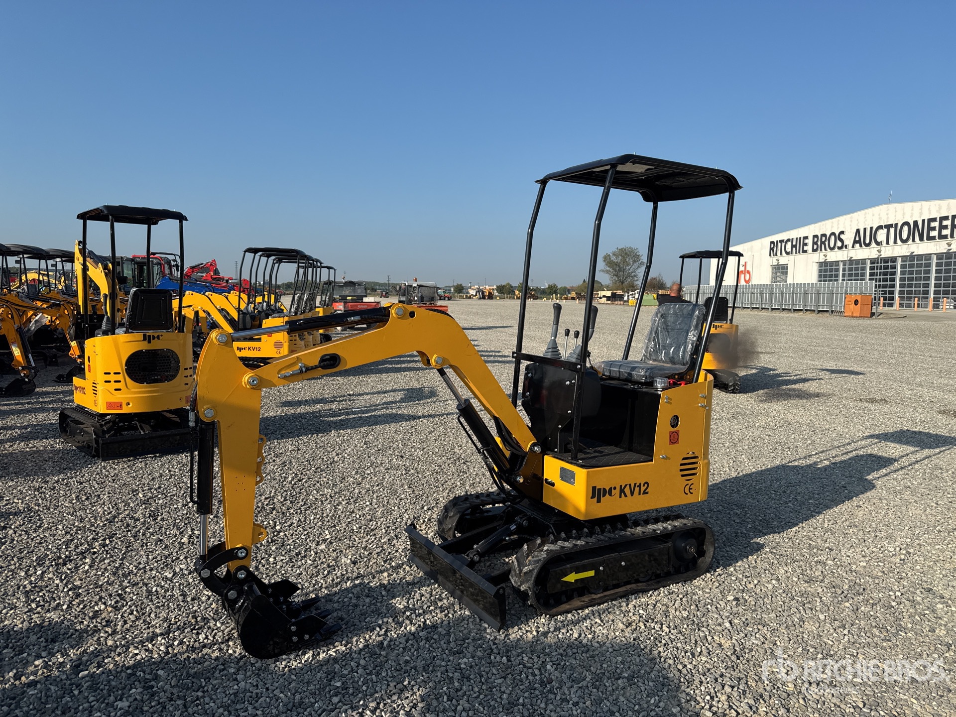 2025 JPC KV12 を見 Mini Excavator (Unused)