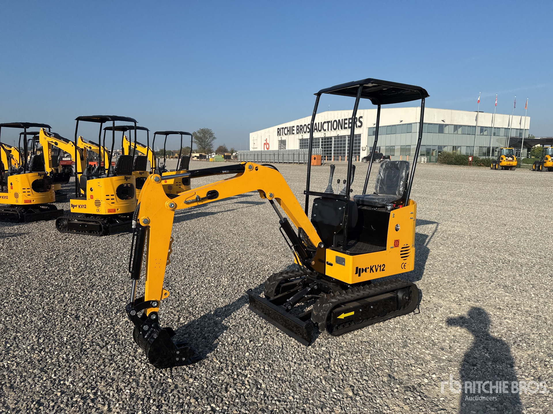 2025 JPC KV12 を見 Mini Excavator (Unused)