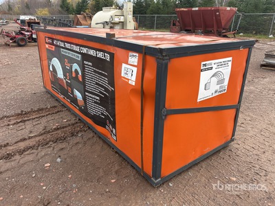 2025 TMG DT4041C 40 ft x 40 ft Dual Truss Container Shelter (Unused)