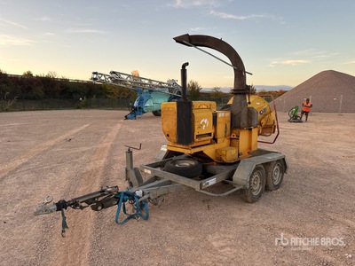 2009 Noremat TV180D Boyeur A Branches Déchiqueteuse de bois (Inoperable)