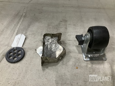 (4) Spur Gears, (12) Low Profile Casters & Assorted Items