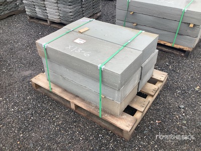 16 In x 3 Ft x In Thermal Bluestone Steps Attrezzatura varia per cura del verde