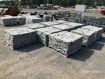 Quantity of (10) Pallets of Gauged Colonial Wallstone