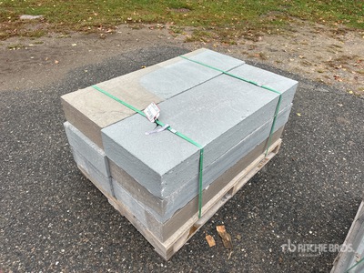 16 In x 4 Ft X 6 In Thermal Bluestone Steps Attrezzatura varia per cura del verde