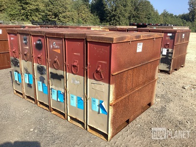 (6) JMC CNU-332 A/E 30mm Ammunition Storage Containers