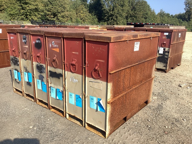 (6) JMC CNU-332 A/E 30mm Ammunition Storage Containers