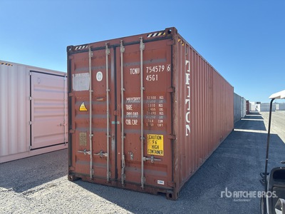 40 ft High Cube Storage Container