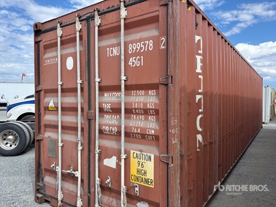 40 ft High Cube Kontener magazynowy