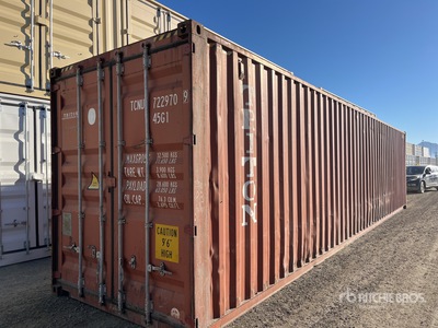 40 ft High Cube Kontener magazynowy