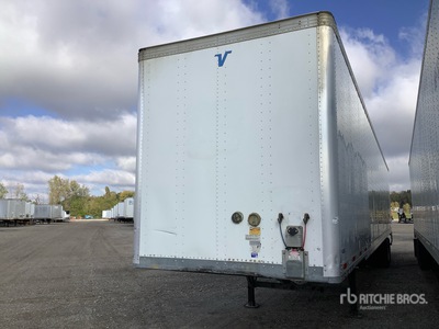 2017 Vanguard MaxCube 53 ft x 102 in T/A Van Trailer