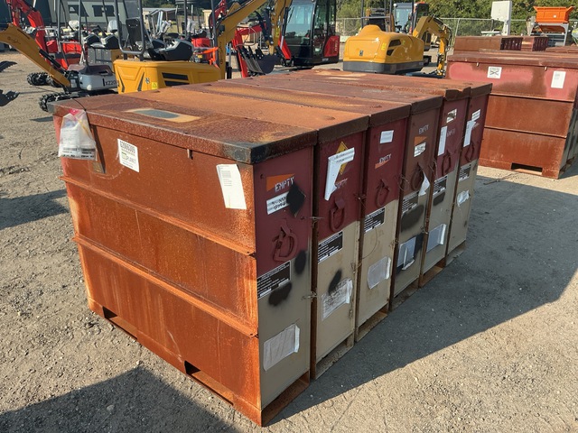 (6) JMC CNU-332A/E 30mm Ammunition Storage Containers