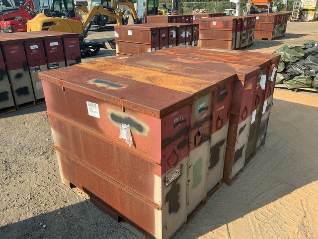 (6) JMC CNU-332 A/E 30mm Ammunition Storage Containers