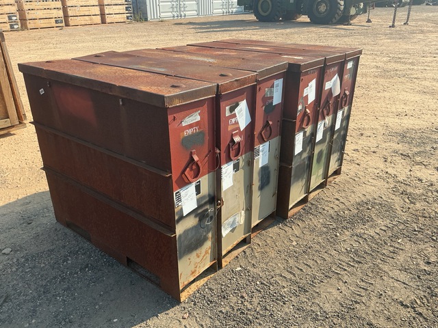 (6) JMC CNU-332/E 30mm Ammunition Storage Containers