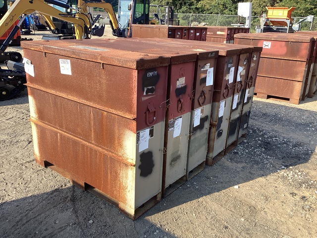 (6) JMC CNU-332A/E 30mm Ammunition Storage Containers