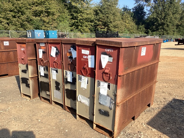 (6) JMC CNU-332/E 30mm Ammunition Storage Containers