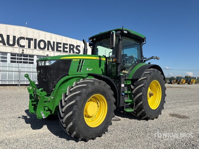 2018 John Deere 7290R جرار ذو دفع رباعي