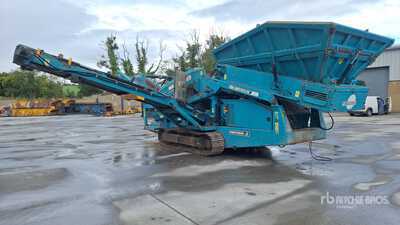 2007 Powerscreen Warrior 1400 Scherminstallatie