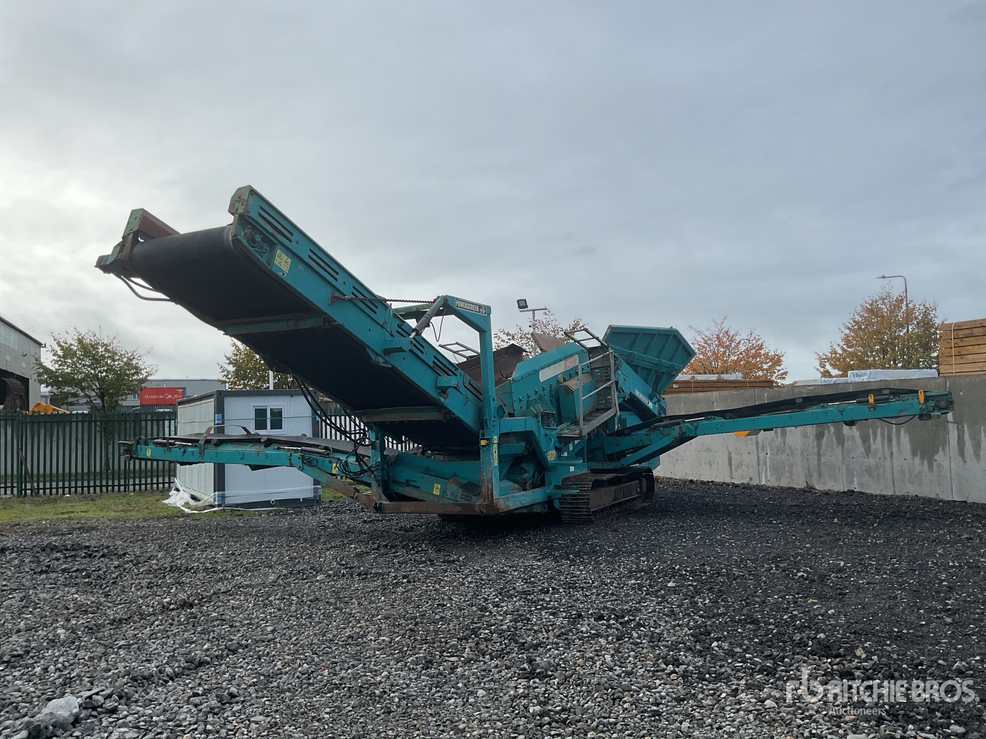 2007 Powerscreen Warrior 1400 Tracked Planta de cribado
