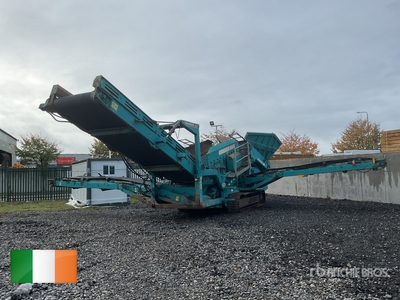 2007 Powerscreen Warrior 1400 Tracked Screen Plant