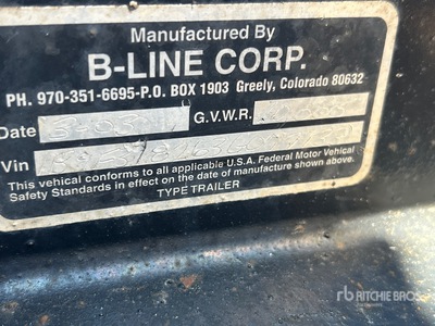 2003 B-Line ユーティリティトレーラー