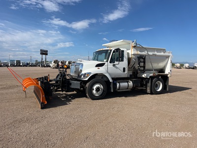2016 International 7400 4x2 Snow Plow Truck